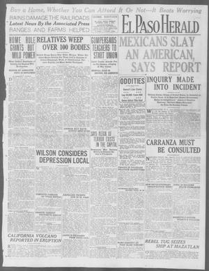 Primary view of object titled 'El Paso Herald (El Paso, Tex.), Ed. 1, Monday, June 1, 1914'.