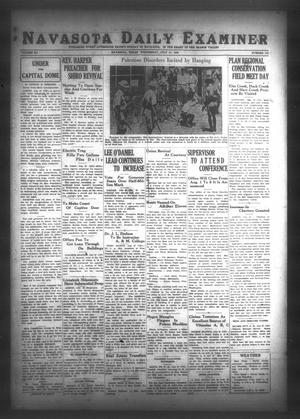 Primary view of object titled 'Navasota Daily Examiner (Navasota, Tex.), Vol. 40, No. 129, Ed. 1 Wednesday, July 27, 1938'.