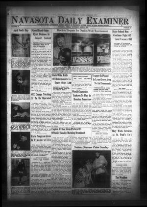 Primary view of object titled 'Navasota Daily Examiner (Navasota, Tex.), Vol. 44, No. 30, Ed. 1 Saturday, April 1, 1939'.