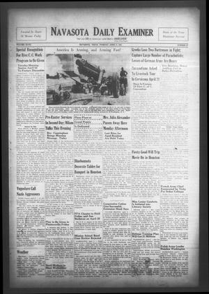 Primary view of Navasota Daily Examiner (Navasota, Tex.), Vol. 47, No. 27, Ed. 1 Tuesday, April 8, 1941