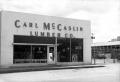 Photograph: [Exterior of the Carl McCaslin Lumber Company]