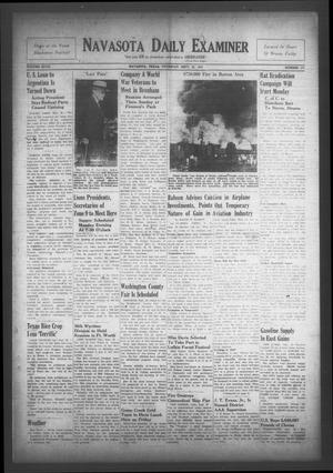 Primary view of object titled 'Navasota Daily Examiner (Navasota, Tex.), Vol. 47, No. 171, Ed. 1 Thursday, September 25, 1941'.