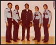 Primary view of [Photograph of Lee Brown with Black Police Officers]