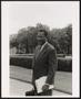 Photograph: [Photograph of Lee Brown at Rice University]