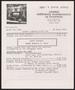 Primary view of United Orthodox Synagogues of Houston Newsletter, [Week Starting] April 14, 1972