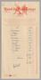 Text: [Itemized Invoice for Hotel Du Lion Rouge: 1955/1956]