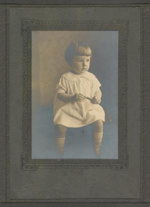 Primary view of object titled '[Portrait of a Young Child #1]'.