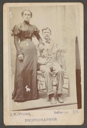 Primary view of object titled '[Portrait of Unidentified Couple]'.