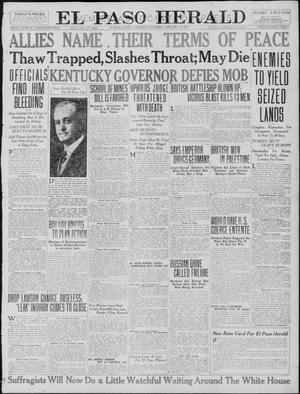 Primary view of object titled 'El Paso Herald (El Paso, Tex.), Ed. 1, Thursday, January 11, 1917'.