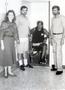 Photograph: [Counselor and Students with New Wheelchair Lift]