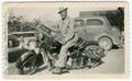 Photograph: [Archie Griffith on Motorcycle]