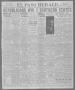 Newspaper: El Paso Herald (El Paso, Tex.), Ed. 1, Thursday, November 4, 1920