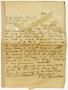 Letter: [Handwritten letter from F.M. Maddox to W.S. Porter (O. Henry)]