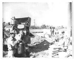 Primary view of object titled '[Water Department Employees at White Rock Plant]'.
