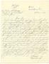 Letter: [Letter from parolee/inmate to T. N. Carswell - November 20, 1954]