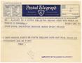 Text: [Telegram from Eula Clark to T. N. Carswell - January 17, 1943]