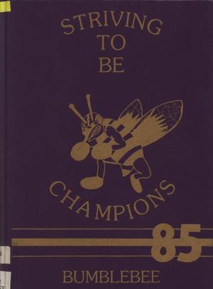 Primary view of object titled 'The Bumblebee, Yearbook of Lincoln High School, 1985'.