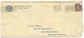 Text: [Postmarked envelope addressed to T. N. Carswell, Naval Training Stat…