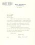 Letter: [Letter from Senator Price Daniel to T. N. Carswell - July 22, 1953]