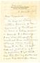 Primary view of [Letter from Claude Lloyd to T. N. Carswell - December 6, 1957]