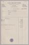 Text: [Invoice for Bill Rendered by A-B-C Racket Store, November 1948]
