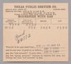Text: Texas Public Service Co. Monthly Statement (20-45): January 1949