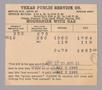 Primary view of Texas Public Service Co. Monthly Statement (20-45): May 1949