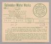 Primary view of Galveston Water Works Monthly Statement (2504 O 1/2): April 1949