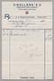Primary view of [Invoice for Medicines in a Prescription and Dichloricide, July 1, 1950]