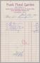 Text: [Invoice for Items Sold to Mrs. D. Kempner, February 1952]