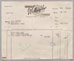 Text: [Invoice for Photo Work #4446, November 1950]