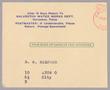 Thumbnail image of item number 2 in: 'Galveston Water Works Monthly Statement (2504 O 1/2): July 1952'.