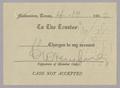 Text: [Authorization for Club Charges, April 19, 1952]