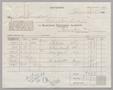 Primary view of [Account Statement for Railway Express Agency Incorporated, June 11, 1952]