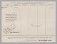Text: [Invoice for Balance Due to B. Altman & Co., January 1952]