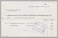 Thumbnail image of item number 1 in: '[Invoice for Debit From Merchants & Planters Compress & Warehouse Co., October 1957]'.