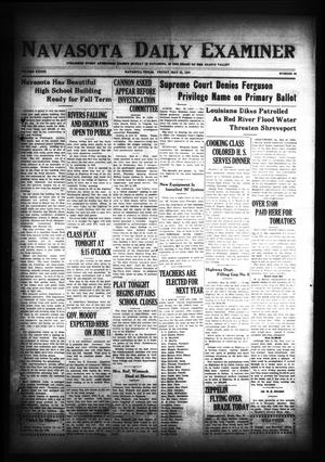 Primary view of Navasota Daily Examiner (Navasota, Tex.), Vol. 33, No. 86, Ed. 1 Friday, May 23, 1930