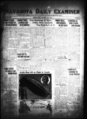Primary view of object titled 'Navasota Daily Examiner (Navasota, Tex.), Vol. 33, No. 145, Ed. 1 Saturday, August 2, 1930'.