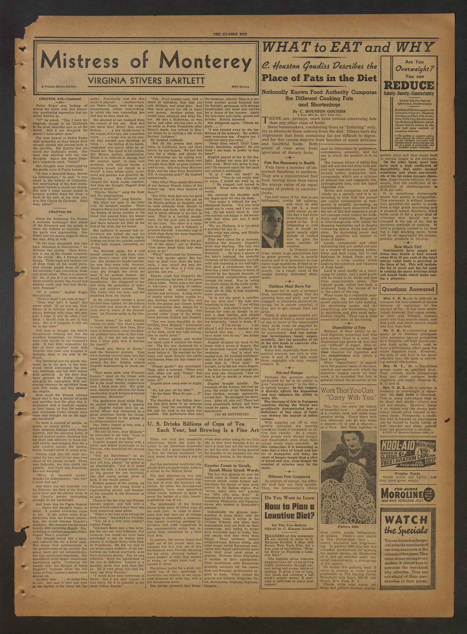 The Silsbee Bee (Silsbee, Tex.), Vol. 20, No. 49, Ed. 1 Thursday, June 2, 1938
                                                
                                                    [Sequence #]: 3 of 10
                                                
