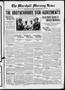 Primary view of The Marshall Morning News (Marshall, Tex.), Vol. 3, No. 2, Ed. 1 Wednesday, November 16, 1921