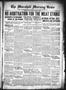 Primary view of The Marshall Morning News (Marshall, Tex.), Vol. 3, No. 23, Ed. 1 Sunday, December 11, 1921
