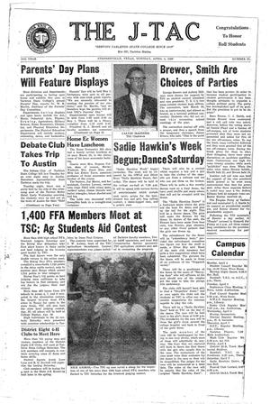 Primary view of The J-TAC (Stephenville, Tex.), Vol. 39, No. 23, Ed. 1 Tuesday, April 5, 1960
