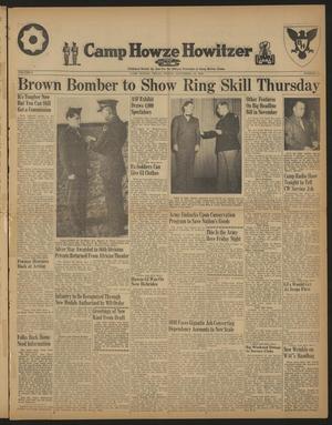 Primary view of object titled 'Camp Howze Howitzer (Camp Howze, Tex.), Vol. 2, No. 14, Ed. 1 Friday, November 19, 1943'.