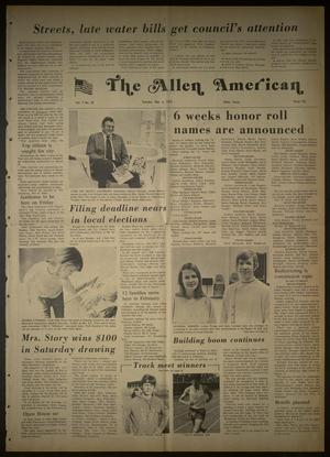Primary view of object titled 'The Allen American (Allen, Tex.), Vol. 3, No. 34, Ed. 1 Tuesday, March 6, 1973'.