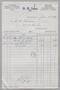 Text: [Invoice for Debit by R. H. John, Inc., January 1952]