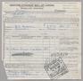 Text: [Bill of Lading for Acme Fast Freight, Inc., November 8, 1954]