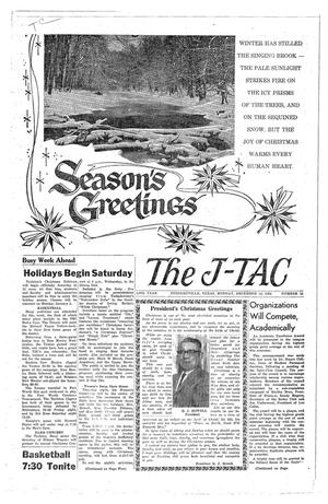 Primary view of object titled 'The J-TAC (Stephenville, Tex.), Vol. 44, No. 11, Ed. 1 Monday, December 14, 1964'.
