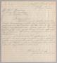Primary view of [Letter from James Gash, Jr. to Mr. H. L. Kempner, 1945]