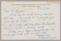 Letter: [Letter from Cheng Tsung-O to Mr. Kempner, November 19, 1951]