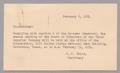 Primary view of [Letter from O. P. Trice to Mr. and Mrs. Harris L. Kempner, February 5, 1954]